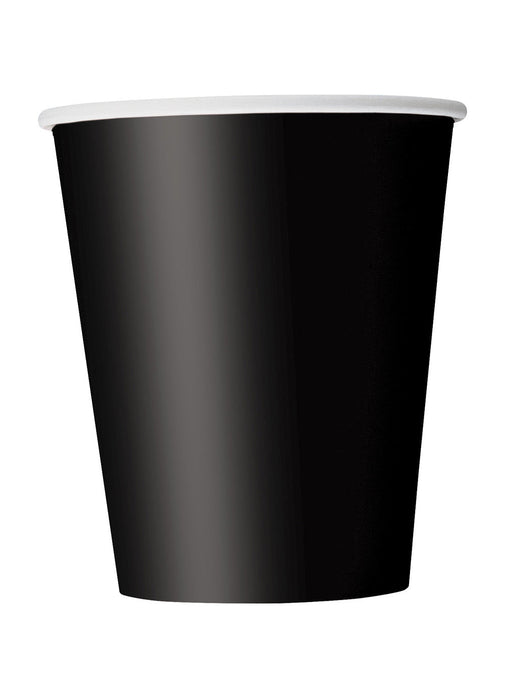 Black Party Paper Cups 14pk