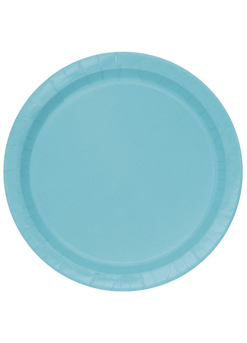 Teal Party Plates 16pk