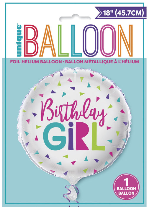 Birthday Girl Foil Balloon