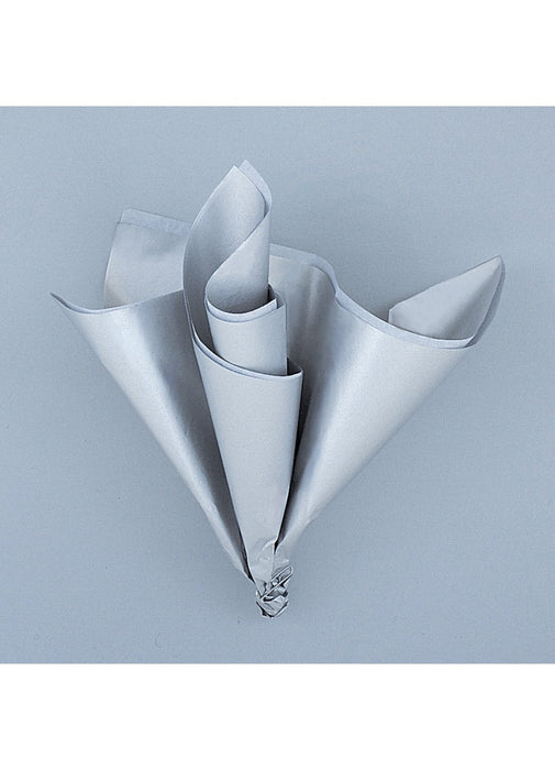 Silver Metallic Tissue Paper