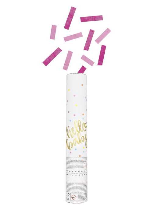 Pink Confetti Cannon