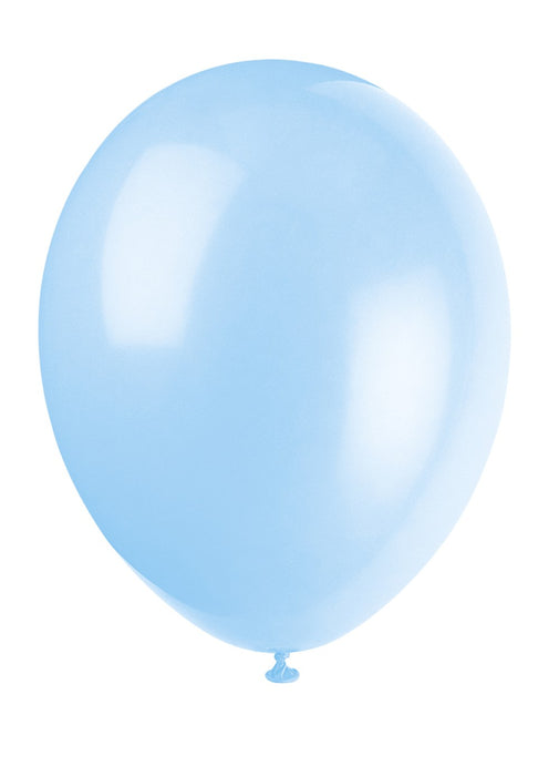 Cool Blue Latex Balloons 10pk