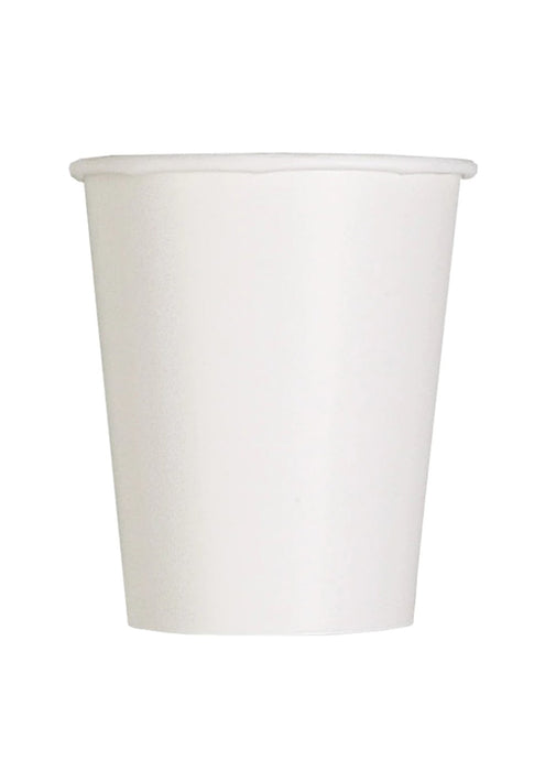 White Party Paper Cups 14pk