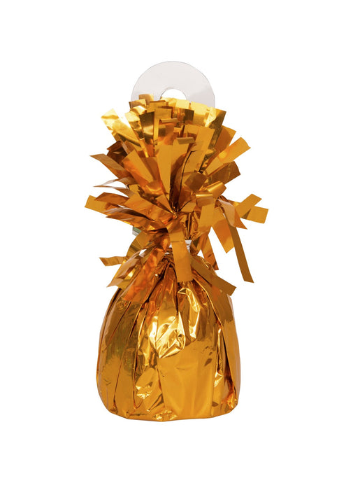 Orange Foil Balloon Weight