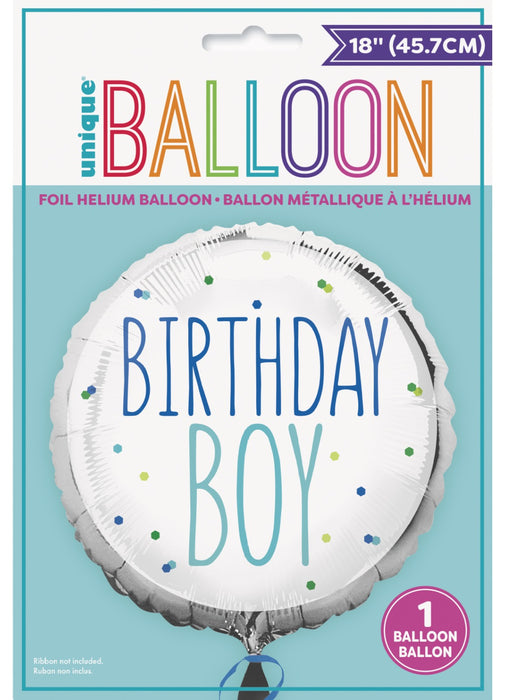Birthday Boy Foil Balloon