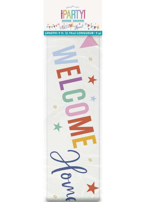 Welcome Home Foil Banner