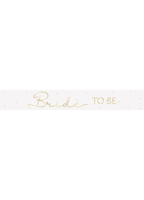 Bride To Be Foil Banner