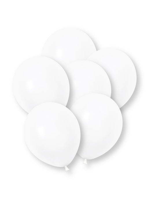 White Latex Balloons 10pk