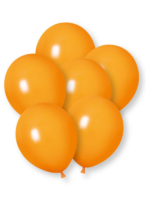 Orange Latex Balloons 10pk