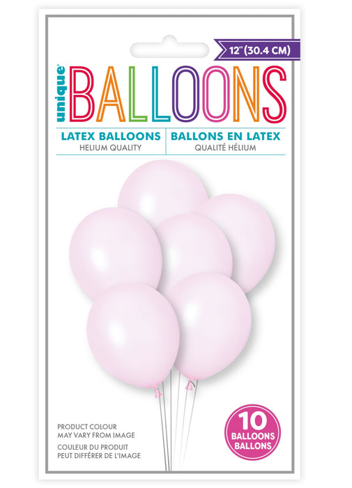 Rich Pink Latex Balloons 10pk
