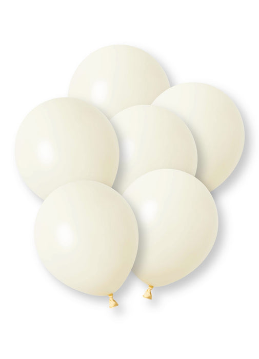 Ivory Latex Balloons 10pk