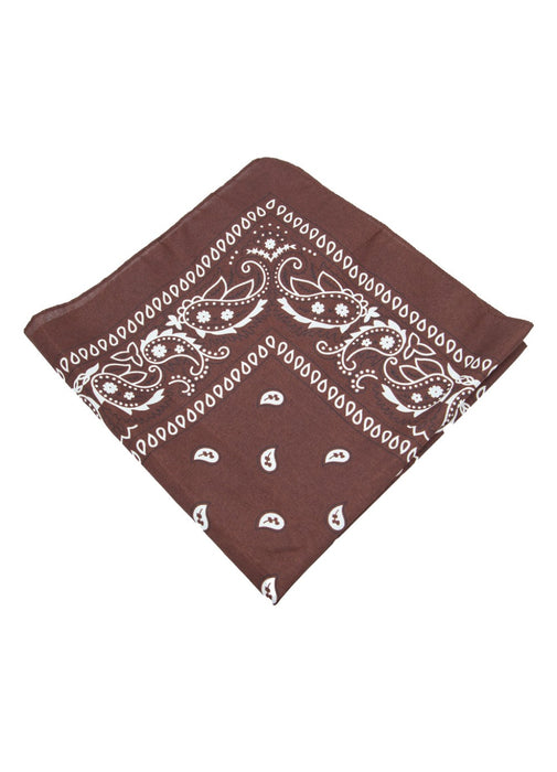 Brown Cowboy Bandana