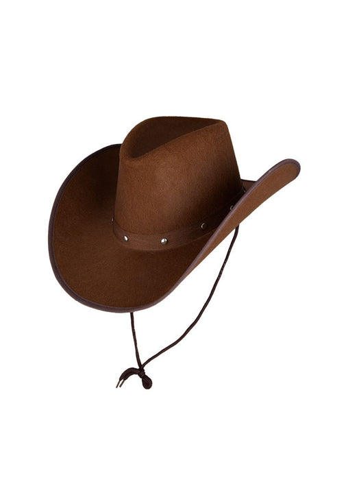 Dark Brown Texan Cowboy Hat