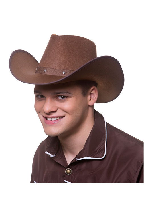 Dark Brown Texan Cowboy Hat