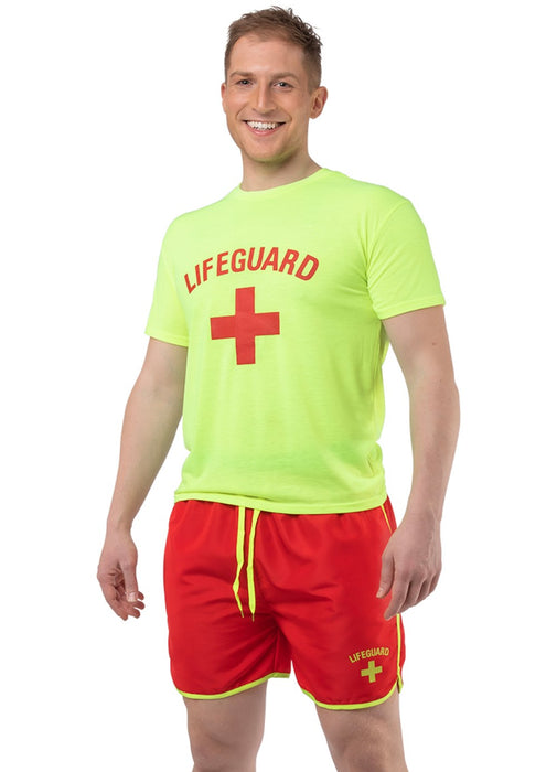 Lifeguard Man Costume Adult