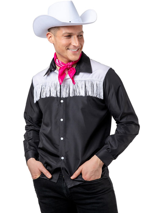 Black Cowboy Shirt Adult