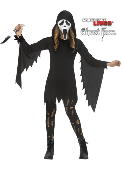 Classic Ghost Face Girl's Costume