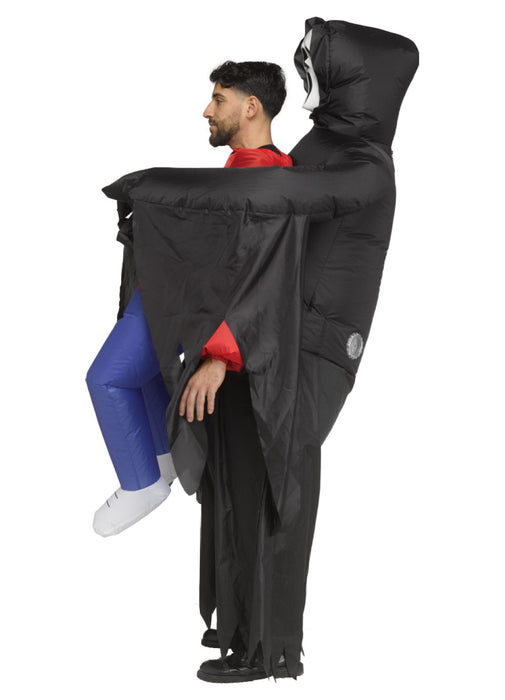 Inflatable Ghost Face Costume Adult