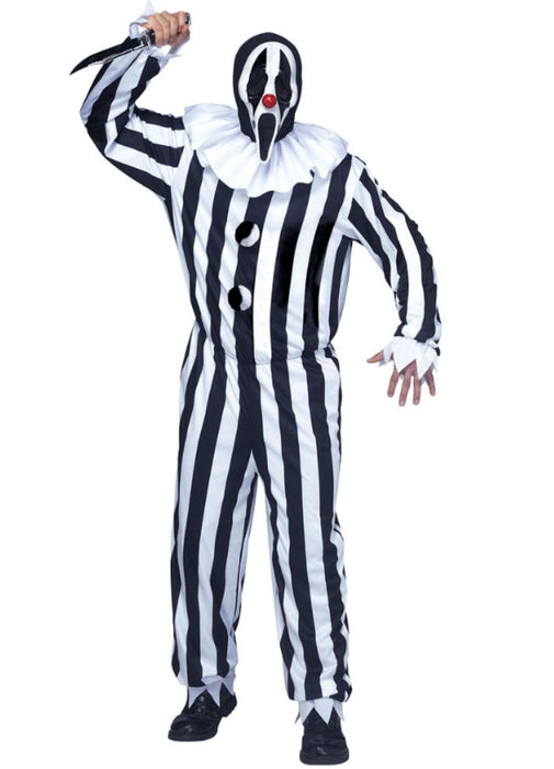 Clown Ghost Face Costume Adult