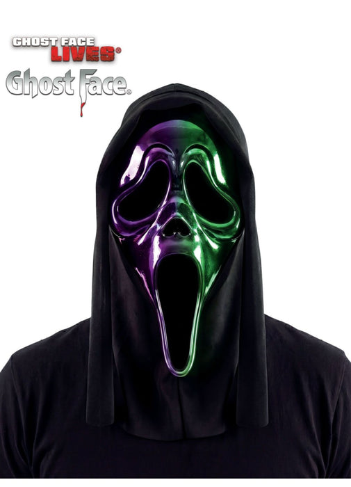Ghost Face Ombre Chrome Mask
