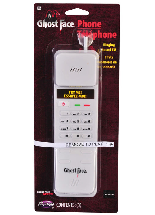 Ghost Face Retro Phone