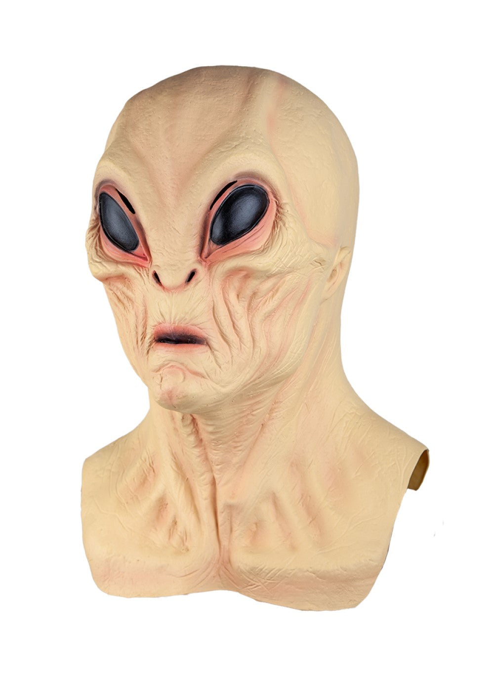 Alien Latex Mask Adult Purple main image 1