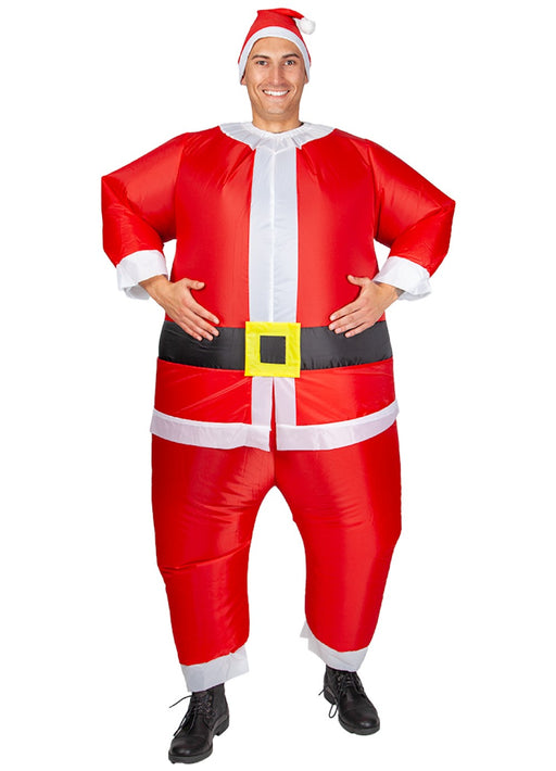Hot Abito Babbo Natale Uomo Outlet Costume Babbo Natale Adulto Vestito Di Santa Claus Uomo Nuovo Completo - Foto 3