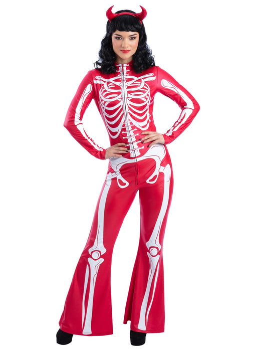 Fever Devil Skeleton Costume Adult