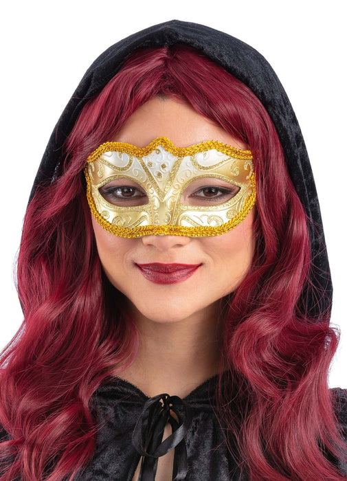 Gold Venetian Masquerade Eyemask