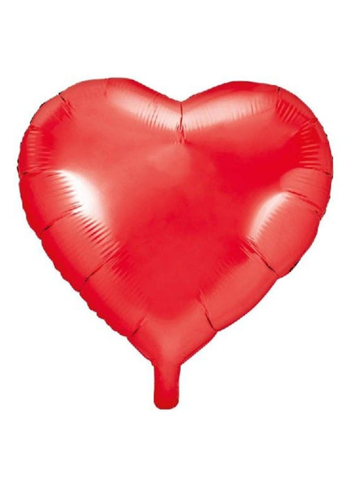Red Heart Foil Balloon