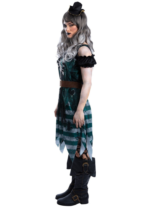 Skeleton Pirate Buccaneer Costume