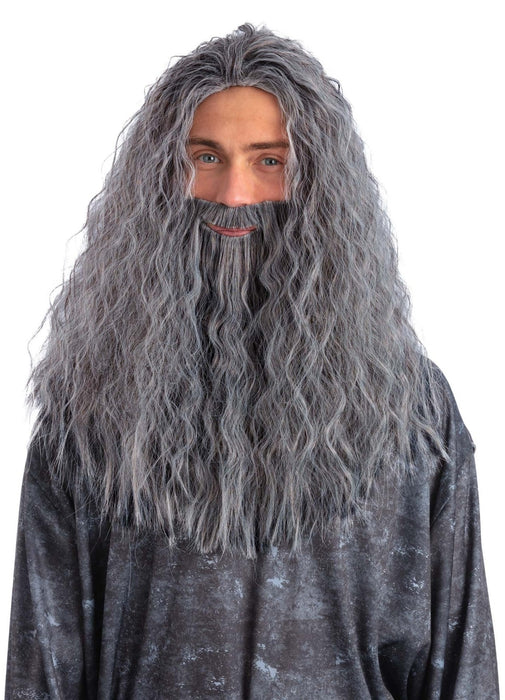 Sorcerer Wig & Beard Set