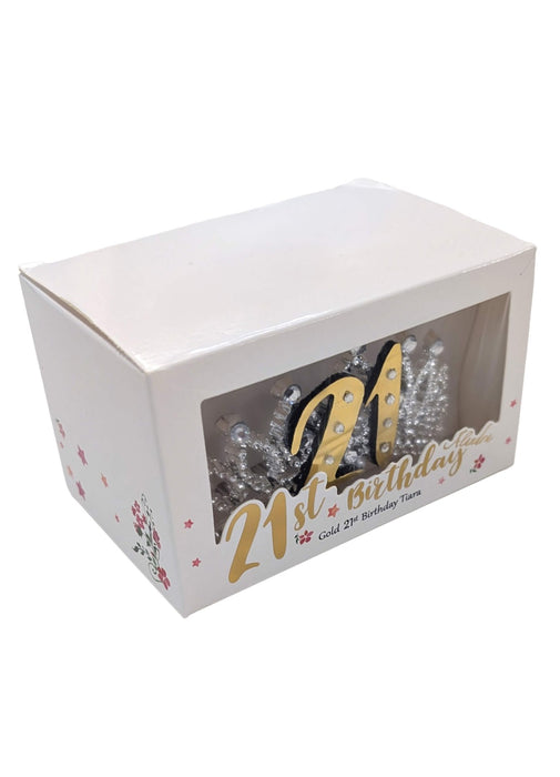 Gold 21st Birthday Tiara