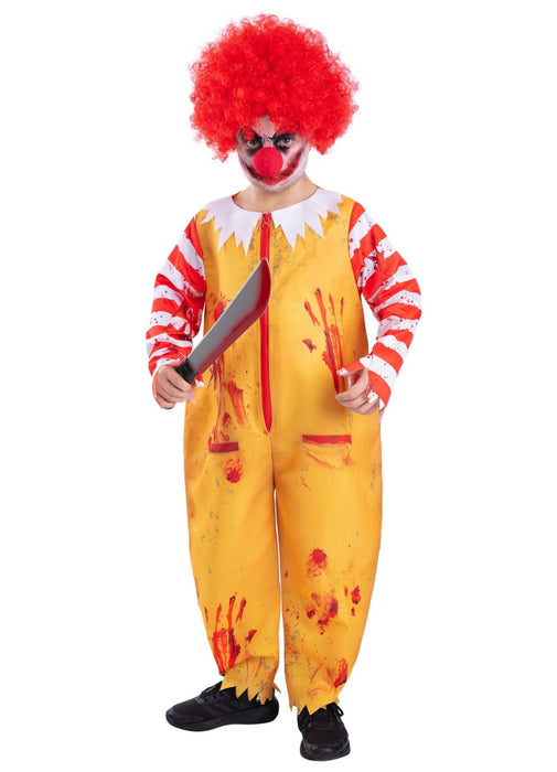Zombie Yellow Clown Child