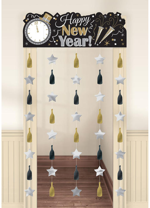Happy New Year Doorway Curtain