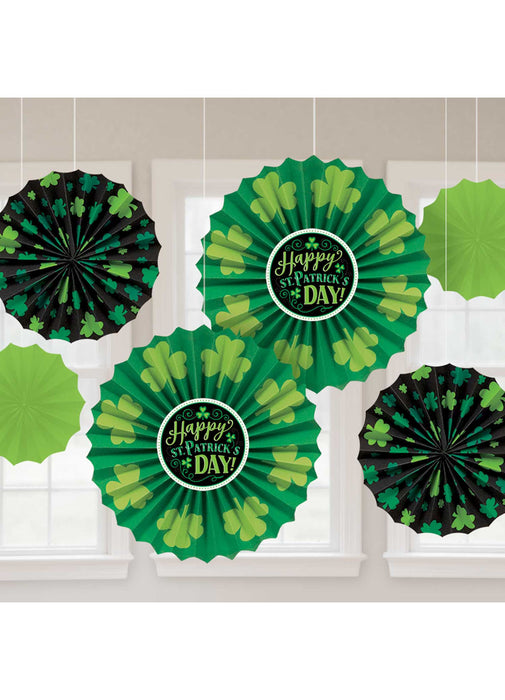 St Patrick's Day Fan Decorations