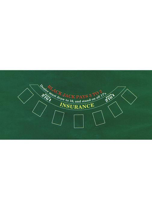 Black Jack Table Cover