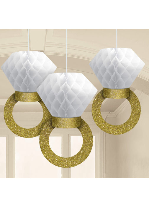 Honeycomb Ring Decorations