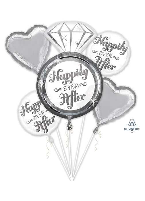 Happily Ever After Bouquet Foil Balloon