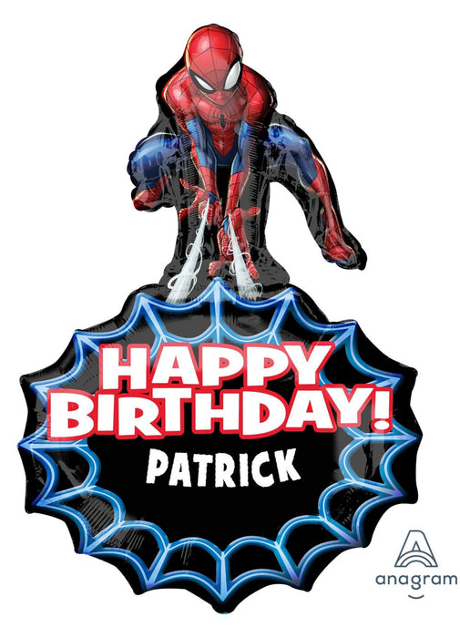 Spider-Man Personalised Large Balloon