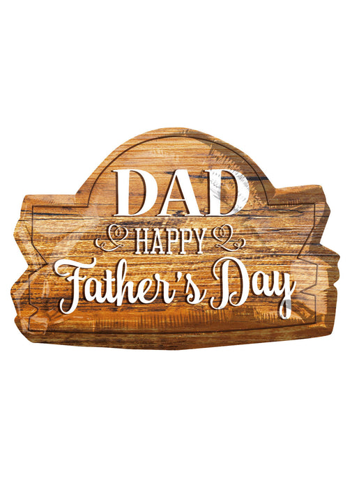 Father's Day Wooden SuperShape Foil Balloon
