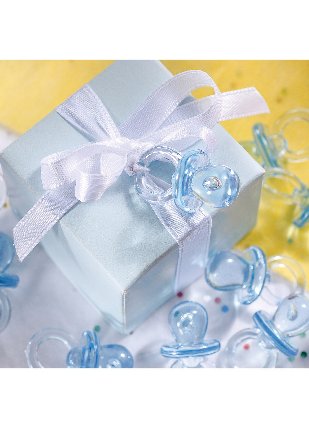 Mini Blue Pacifiers Mini Blue Pacifiers 24pk — Party Britain