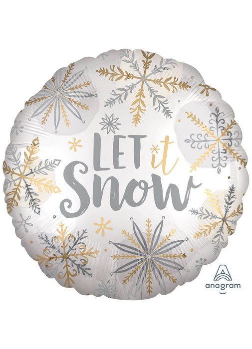 Let It Snow Foil Balloon