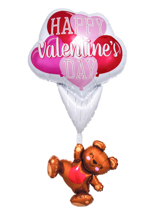 Giant Valentine's Day Floating Bear Balloon