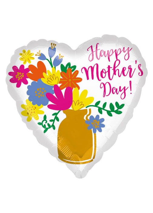 Happy Mother's Day Vase Foil Balloon