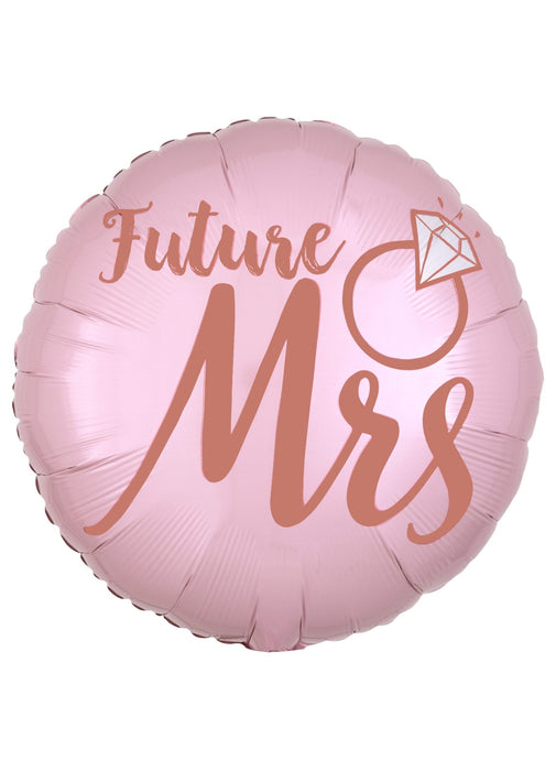 Blush Future Mrs Foil Balloon