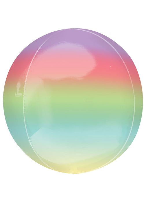 Rainbow Ombre Orbz Balloon