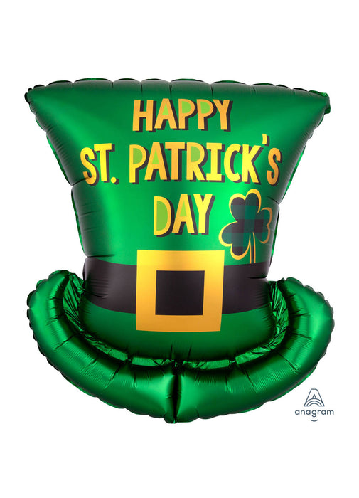 Happy St Patrick's Day SuperShape Foil Balloon