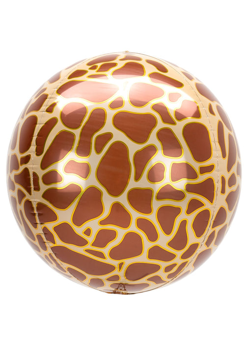 Giraffe Print Orbz Balloon
