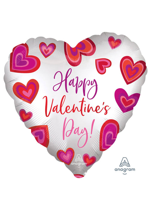 Floating Hearts Valentine's Foil Balloon